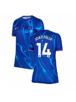 Chelsea Joao Felix #14 Replika Hemmakläder Dam 2024-25 Kortärmad